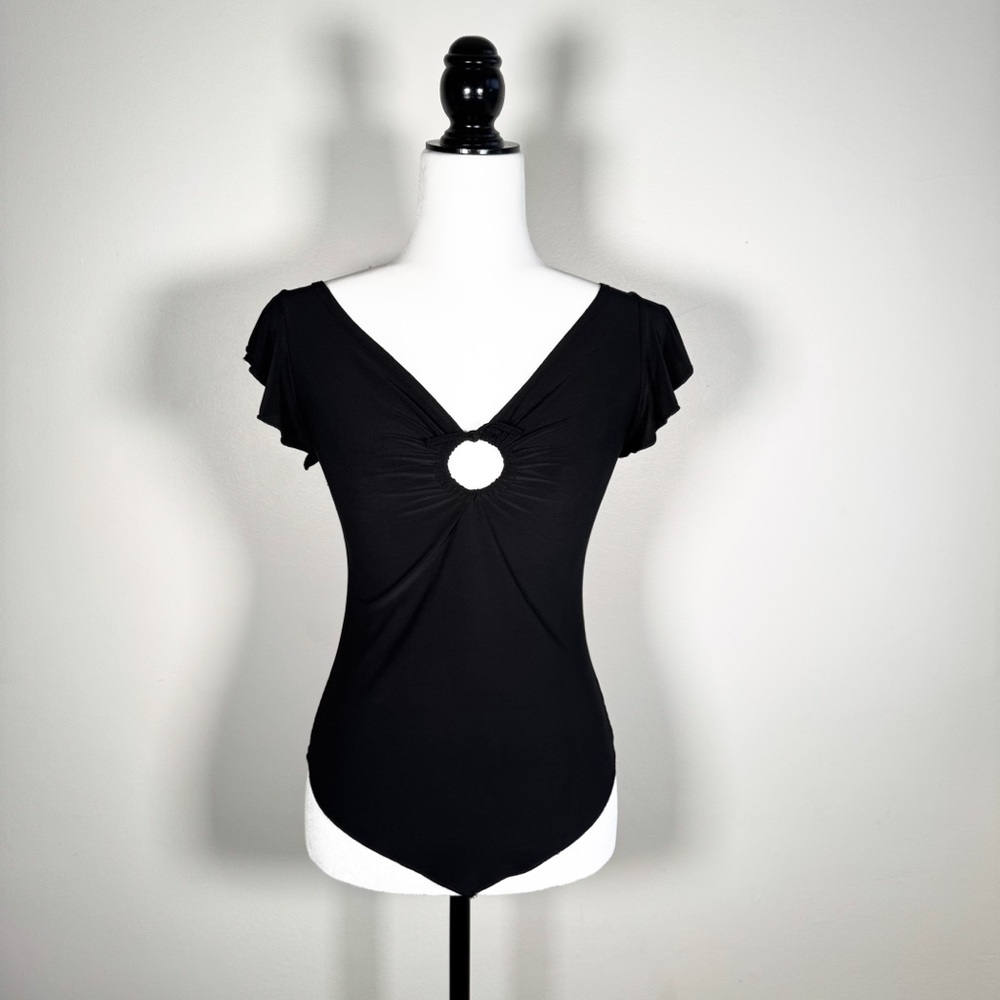 Y2K Black Fairy Top